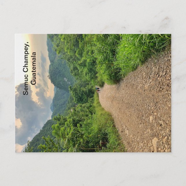 Semuc Champey, Guatemala-vykort Vykort (Framsida)
