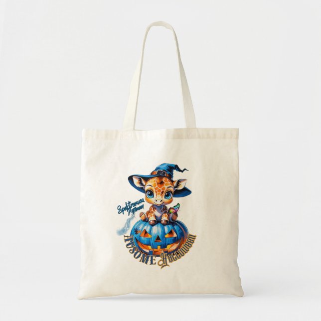 Sen cuties | Giraffe | Autismhalloween Tygkasse (Framsidan)