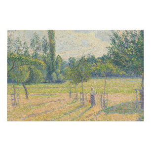 "Sen eftermiddag på vår äng" - Camille Pissarro Fototryck