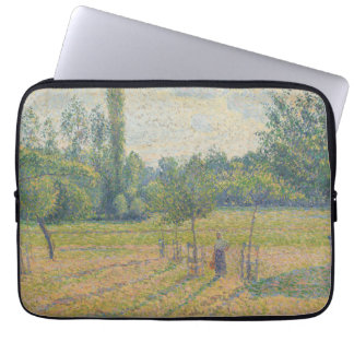 "Sen eftermiddag på vår äng" - Camille Pissarro Laptop Fodral