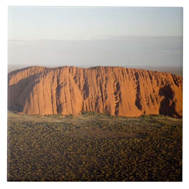 Sen eftermiddagsljus på Uluru / Ayers Rock, Kakelplatta (Framsidan)