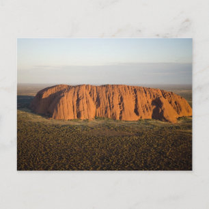 Sen eftermiddagsljus på Uluru / Ayers Rock, Vykort