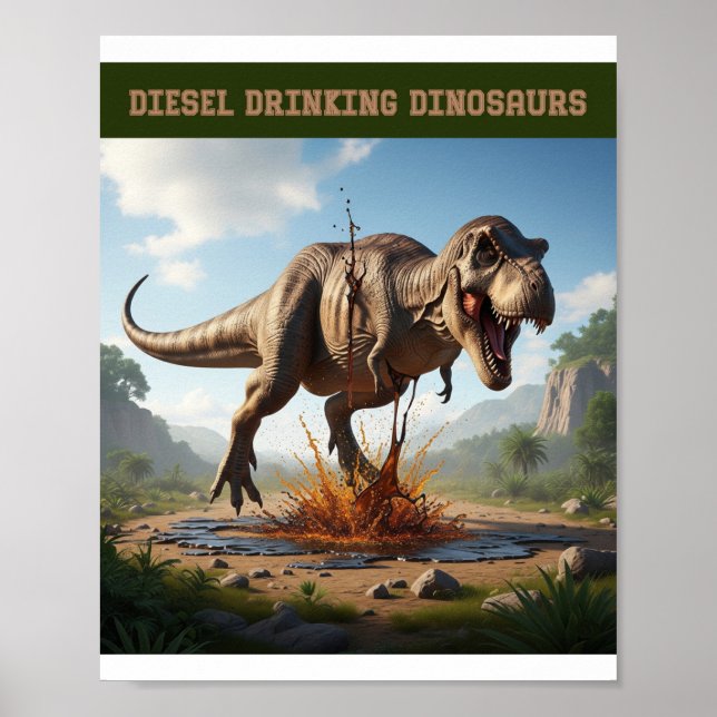 Sen fanns det Diesel Poster (Framsidan)