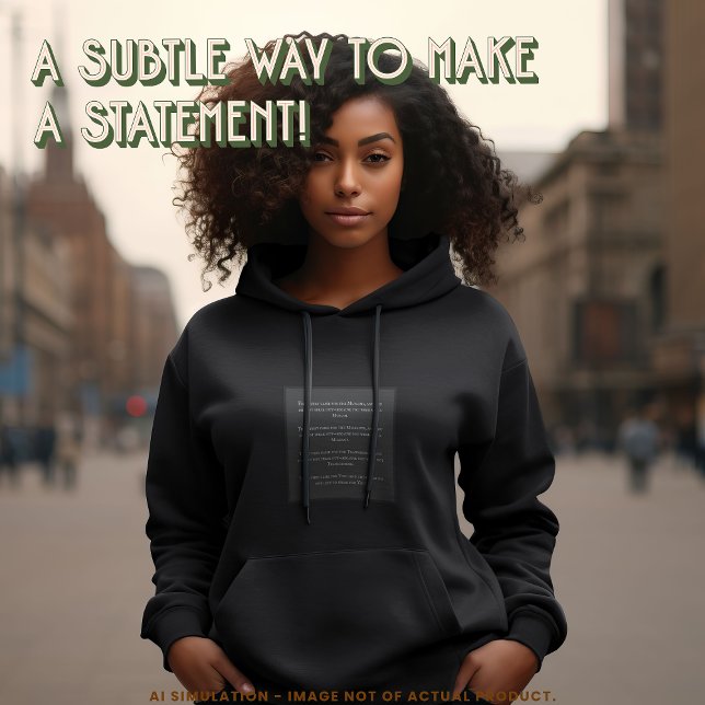 Sen kom de för dig.. Quote-inspirerad aktivist Hoodie (Skapare uppladdad)