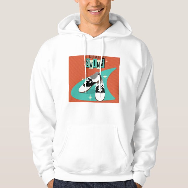 Sen Kväll Swing Hoodie (Framsida)