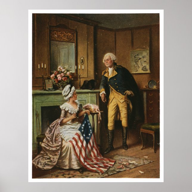 Sen och nu, Percy Moran, c1908 Poster (Framsidan)