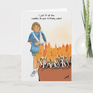 Sen ringde jag brandavdelningen! kort