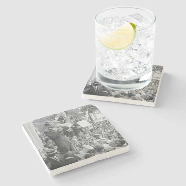 Sen Robert Kennedy Campaigning för USA:s president Stenunderlägg (Sidan)