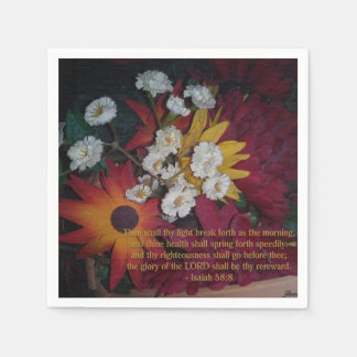 Sen ska ljuset brytas fram pappersservett