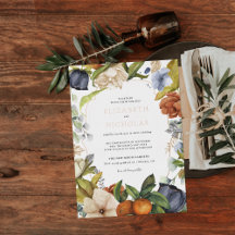 Sen Sommer Citrus Blommig | Botanisk Bröllop
