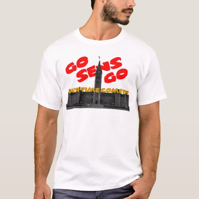 Sen Stad Skjorta T Shirt (Framsida)