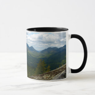 Sen vårbergpanorama mugg