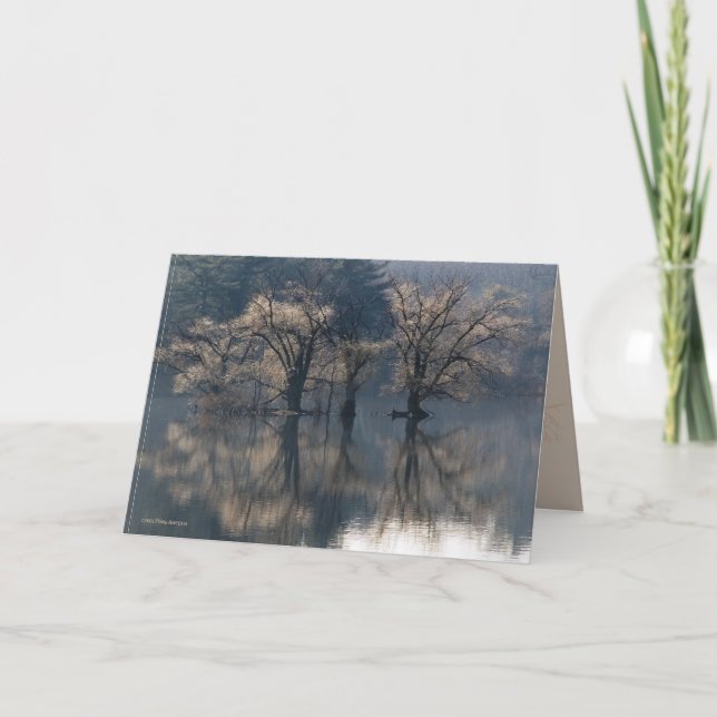 Sena höstöreflexioner kort (Framsida)