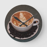 Sena konst och kaffebönor