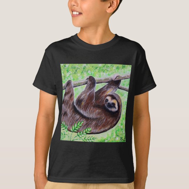 Sena målning t-shirt (Framsida)