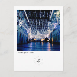 Senado Square vid jultid Vykort