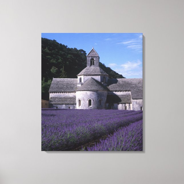 Senanque Abbey, Gordes, Vaucluse, Provence, 2 Canvastryck (Framsida)