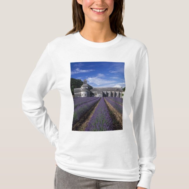Senanque Abbey, Gordes, Vaucluse, Provence, T Shirt (Framsida)
