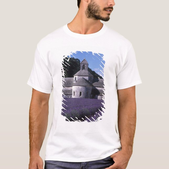 Senanque kloster, Gordes, Vaucluse, Provence, 2 Tee Shirt (Framsida)