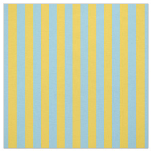 Senap Gult Light Blue Rand Tyg
