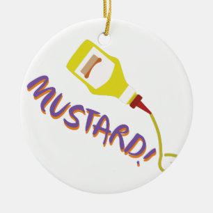 Senap! Julgransprydnad Keramik