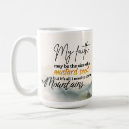 Senapsfrö tro kaffemugg