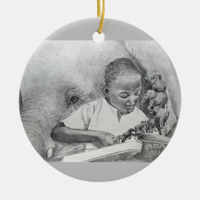 SENAPSGULTT DESIGN FÖR FRÖ GROW-ORNAMENT VID JULGRANSPRYDNAD KERAMIK (Framsidan)