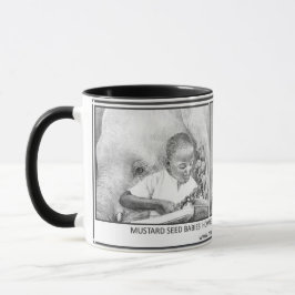 SENAPSGULTT FRÖ VÄXER - MUGGDESIGN VID MUGG