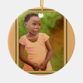 SENAPSGULTT FRÖ VÄXER - PRYDNADDESIGN VID JULGRANSPRYDNAD KERAMIK