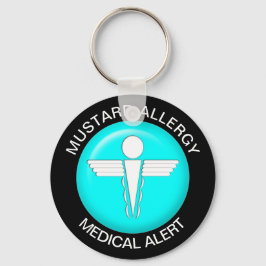 Senard Allergy Keychain Nyckelring