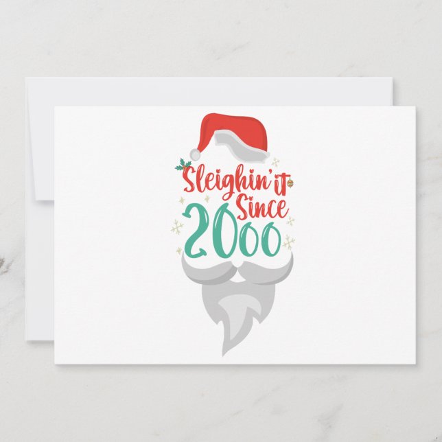 Senare 2006, julafton inbjudningar (Framsida)