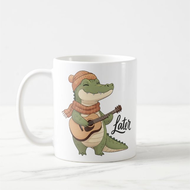 Senare Alligator Kaffemugg (Vänster)