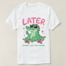 Senare Alligator Skolan är Stängd Sommar