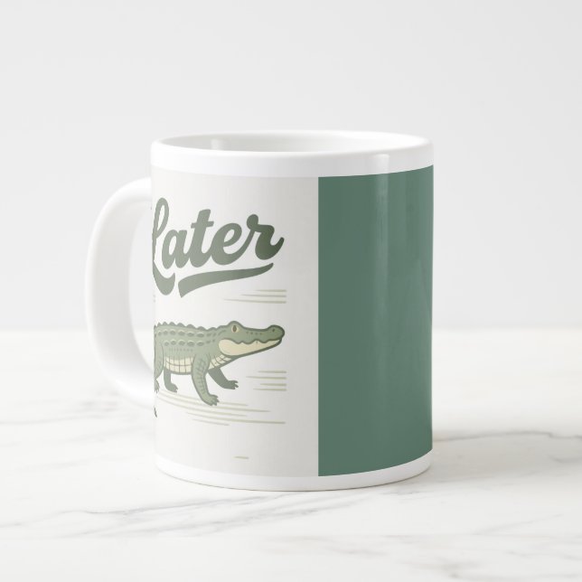 Senare Gator: På gång Jumbo Mugg (Framsida vänster)