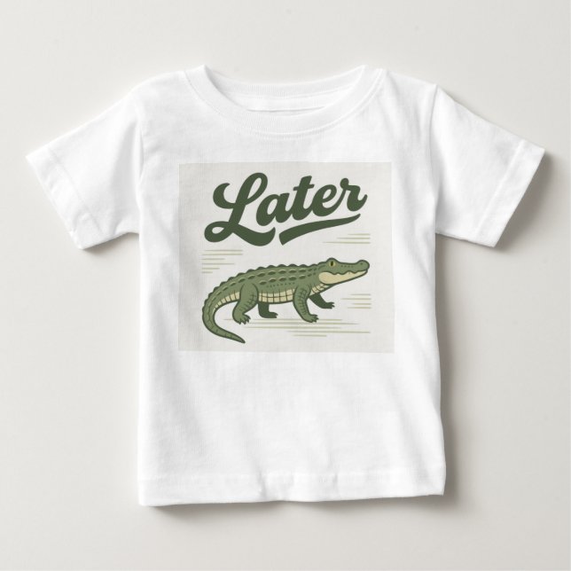 Senare Gator: På gång T Shirt (Framsida)