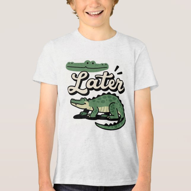 Senare Gator: På gång T Shirt (Framsida)