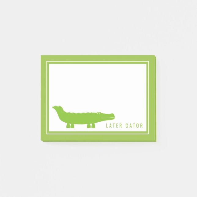 Senare Gator | Se Ya Senater Post-it Block (Framsida)