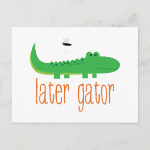 Senare Gator Vykort