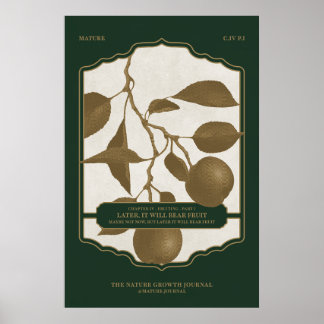 SENARE KOMMER DEN ATT BLI FRUKT POSTER