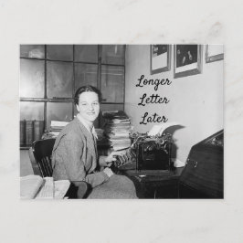 Senare vykort för längre Brev