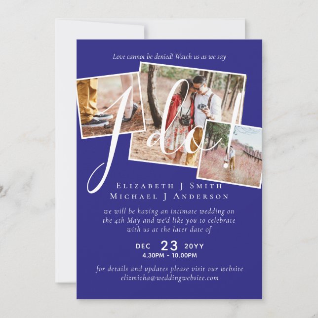 Senareläggning av bröllop, ändring av datummottagn (Framsida)