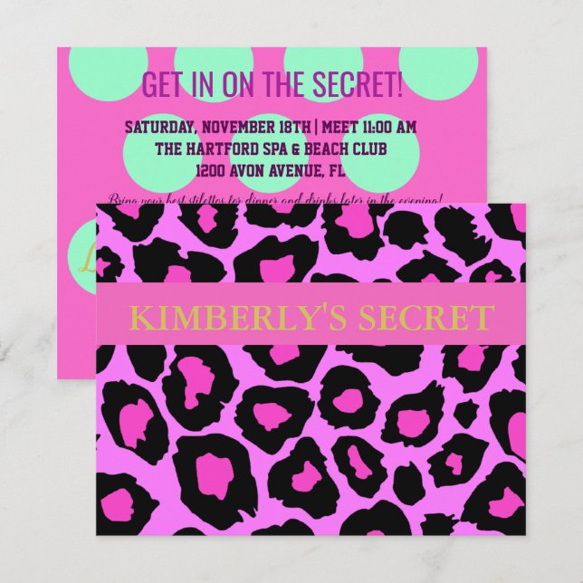 Senast passerat före Ring Bachelorette-partikortet Inbjudningar (Fram/baksida)