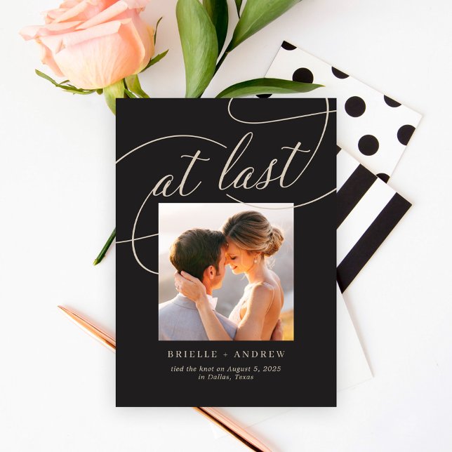 Senast redigerbara meddelandet från Bröllop i Färg Tack Kort (Skapare uppladdad)