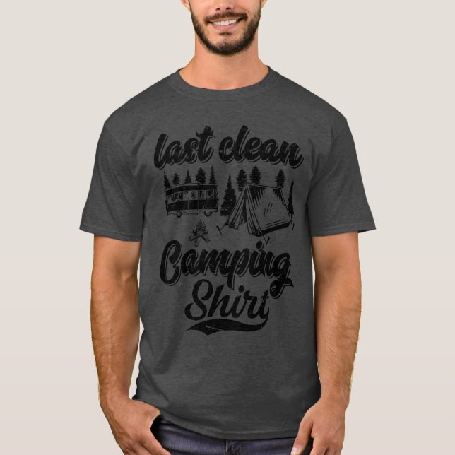 Senast Rena Camping Rolig Camper Ytter Ca T Shirt (Framsida)