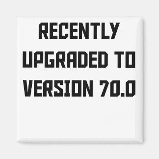 Senast uppgraderad till version 70.0 magnet