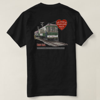 Senaste 70-årsjubileet i rolley - bild på baksidan t shirt