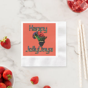 Senaste Afrikan: Anpassningsbar 3D vid jul - speci Pappersservett