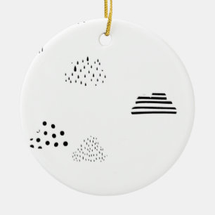 Senaste Anpassningsbarna TextLogo Ceramic Ornament