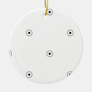 Senaste Anpassningsbarna TextLogo Ceramic Ornament