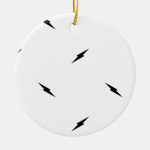 Senaste Anpassningsbarna TextLogo Ceramic Ornament